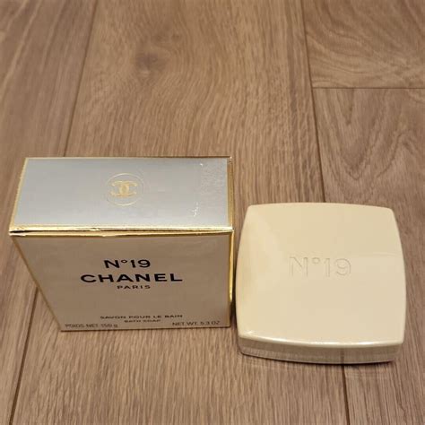 chanel n'19 soap 150g|CHANEL The Bath Soap .